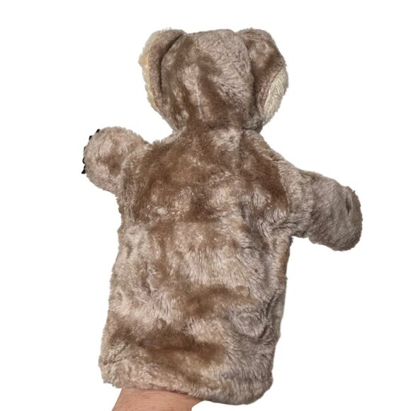 Vintage Dakin Animal Hand Puppets Raccoon Wolf Owl Koala Country Critters Pig - Picture 11 of 16